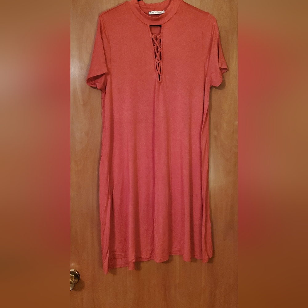 Rustic Orange Dress